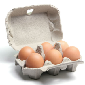 Биоразлагаемые коробки для яиц мякоти упаковка лоток для яиц черные пустые коробки для яиц - Product Image 6