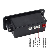 Papan dekoder Amplifier Audio MP3, dengan BT 5.0 Lossless USB FLASH Drive kartu TF AUX Player kotak Audio DIY 5V gambar karton CN;GUA