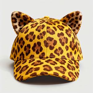 Gorras de Béisbol de 6 Paneles con Logotipo Personalizado, de Algodón, con Estampado de Leopardo, Impermeables, Deportivas, para Hombre y Mujer - Product Image 4