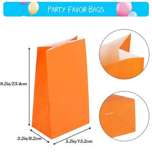 Paper Party Small <b>Gift</b> Bags <b>Wrapped</b> Treat Bag for Birthdays Baby Showers Craft and Activities <b>Wedding</b> Premium Wrapping Paper Bag - Product Image 2