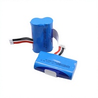 Baterai Lithium Silinder 18650 Kustom 7.4V 2600mAh 2S1P untuk Mesin POS