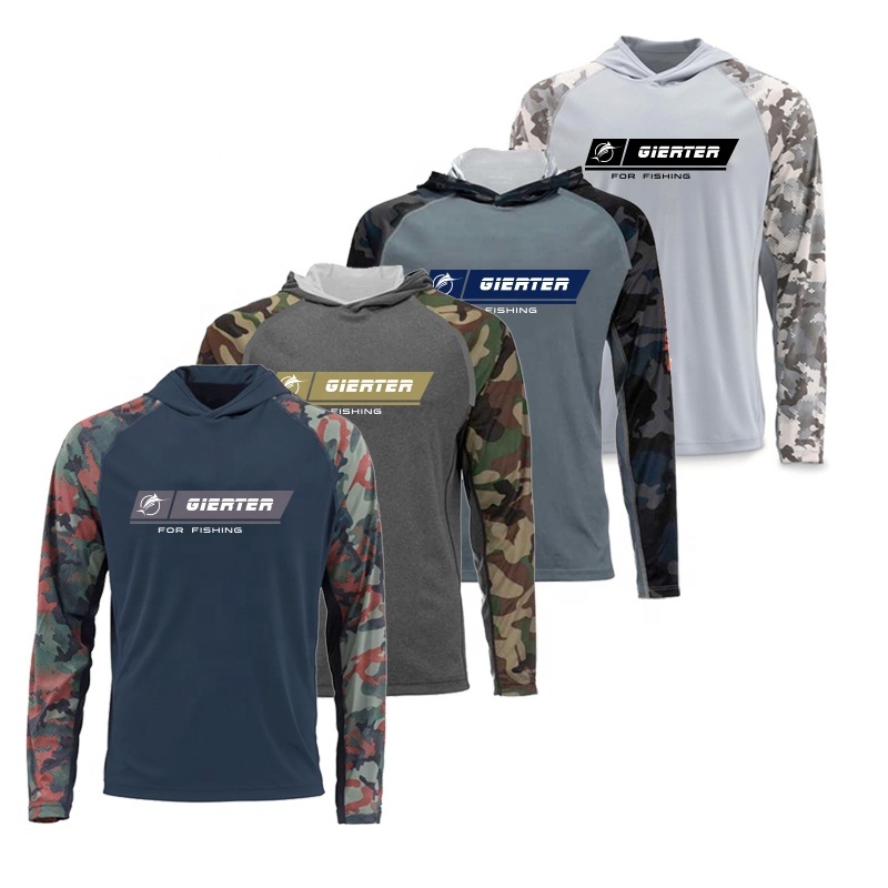 Custom Fish Printed Long Sleeve Performance