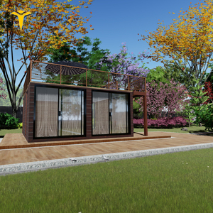 Sẵn Sàng Thực Hiện Container Sống Cho Sân Sau 40ft 20ft Modular House 20 Foot Luxury <span class=keywords><strong>Mobi</strong></span> - Product Image 4