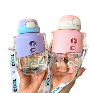 Plastic Water Bottle 680ml Leak Proof With Strap For Kids School Outdoor Use - Product Image 5