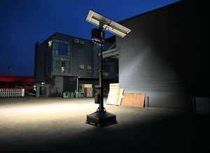 Torre de CCTV Solar Portátil con Mástil Telescópico de 4.5m, Resistente al Agua IP65, para Seguridad en Obras al Aire Libre - Product Image 4