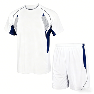 قميص كرة قدم عالي الجودة بالجملة مع خدمة تخصيص الاسم والرقم، مصنوع من البوليستر 100٪ سريع الجفاف، قميص كرة القدم للمنتخب الإنجليزي - Product Image 1