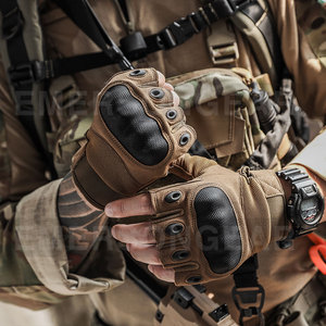 Emersongear Guantes Tactico Tir Combat Gants sans doigts <span class=keywords><strong>Gant</strong></span> Tactique Chasse Demi-doigt Gants tactiques - Product Image 4