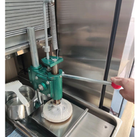 Nouvel appareil manuel à aplatir la pâte – Machine à snacks facile à utiliser pour les stands alimentaires et la restauration, préparation quotidienne de tortillas et de pain pita