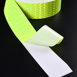 Bande réfléchissante réutilisable en PVC <span class=keywords><strong>pour</strong></span> corps de vélo avec 1 an de garantie-autocollant de visibilité de conception de treillis - Product Image 5