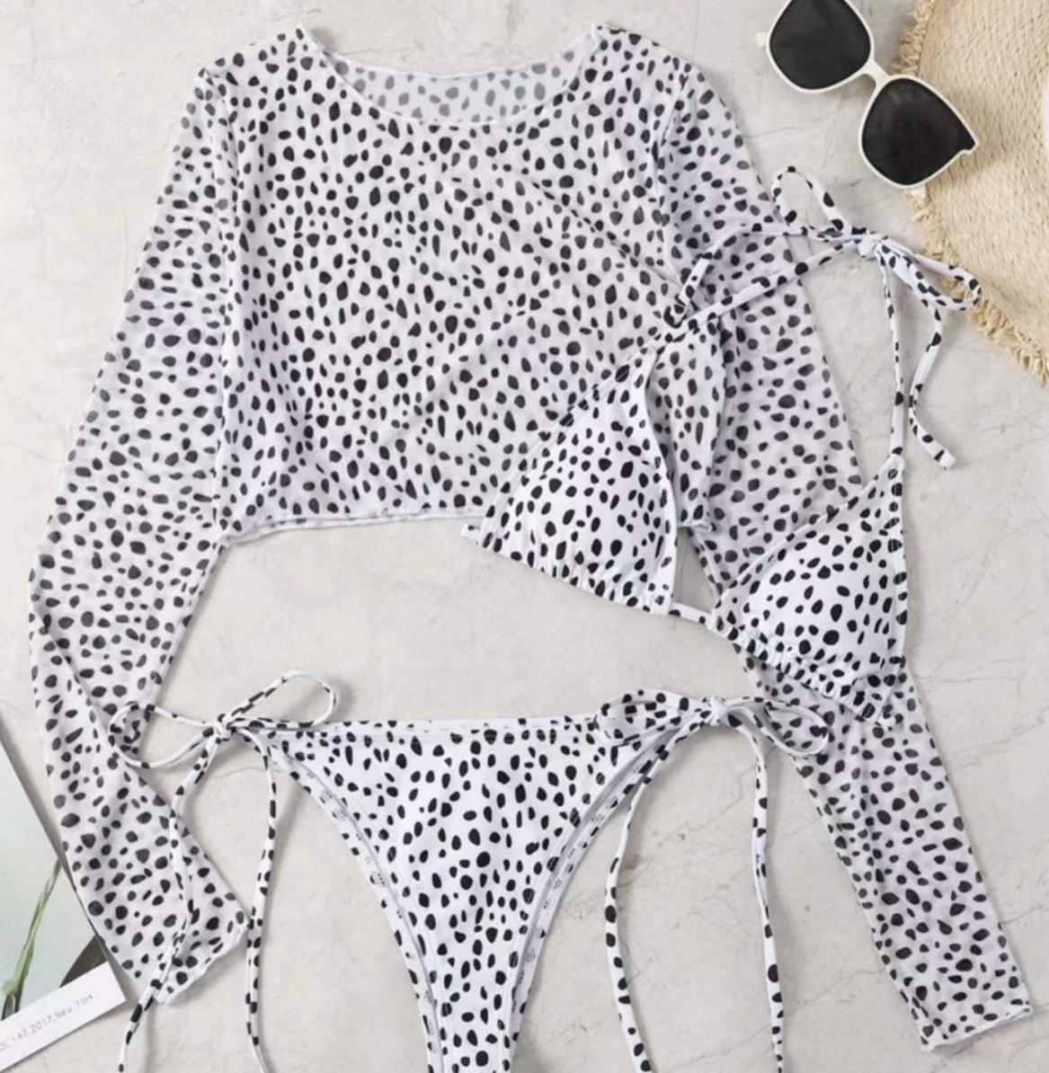 White dots