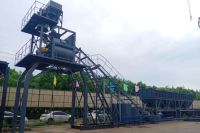 Mini centrale à béton HZS90F8 avec capacité de silo de 51m³ Prix compétitif Vente chaude Haute performance
