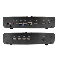 Mini PC EGLOBAL sin Ventilador, Alder Lake Intel Core I7-10510U, Computadora de Escritorio para Juegos con Core, Win10/Linux, Computadora Intel Iris