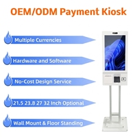 Kiosco de Pedidos y Pagos con Pantalla Táctil de Autoservicio, Lector de Códigos de Barras y Función SDK para Pedidos en Restaurantes y Comida Rápida