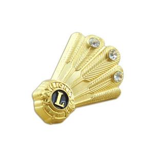 Spille Personalizzate per Club Lions International Produttori di Spille Smaltate Lions con Pietra - Product Image 6