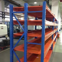 Vente directe d'usine : rayonnage à palettes robuste à trois montants avec verrouillage de sécurité et conception renforcée