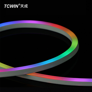 Tcwin 2025 xu hướng thiết bị điện tử thông minh rgbic <span class=keywords><strong>Led</strong></span> Neon dải ánh sáng Kit 5V USB IP68 không thấm nước điều khiển từ xa cảnh quan nhựa - Product Image 5