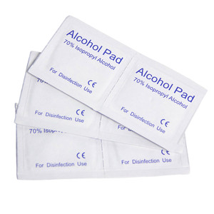 Lingettes alcoolisées OEM IPA 70% à usage médical, emballées individuellement - Product Image 6