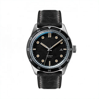 Montres mécaniques de loisirs pour hommes personnalisables avec mouvement automatique japonais NH35 36, résistance à l'eau 20ATM