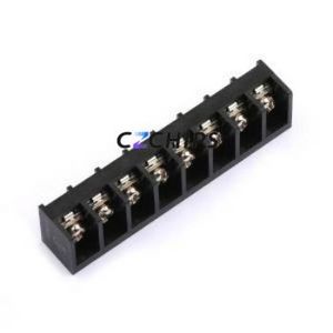 HB9500-9.5-8P Barrier Terminal Block Through hole Component (THT),P=9.5mm Connector Three Sides 9.5mm 1x8P Straight Pin - Product Image 1