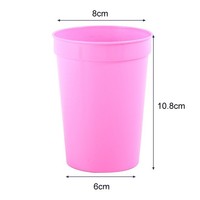 Gobelet de fête incassable en plastique pour stade avec logo personnalisé, promotionnel, 8oz 10oz 16oz 20oz 32oz, lot de 100 gobelets d'eau personnalisés pour événements