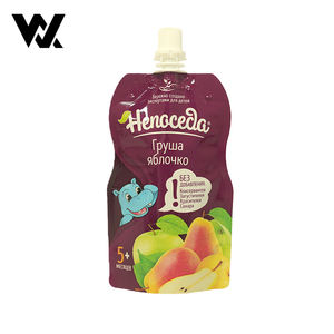 Bolsa de Plástico Personalizada con Boquilla para Llenado de Yogurt, Leche, Zumo de Fruta, 100ml 150ml 200ml, para Máquinas de Llenado - Product Image 5