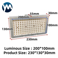 Lámpara de Curado UV LED de Alta Potencia de 1200 W para Placas PCB 3D, Pantallas LCD, Tinta, Pintura, Adhesivo, Serigrafía, 395 nm