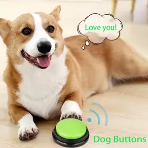 Aomago Dogs Voice Recordable Push Button Audio Recorder for Pets