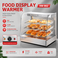 Comptoir aliments chauds pain poulet Snack équipement Pizza plus chaud affichage vitrine réchauffement des aliments vitrine