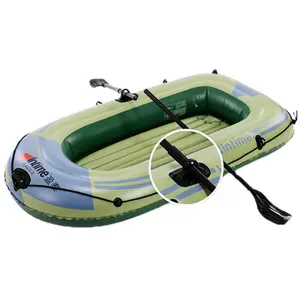 夏季热卖PVC 3人座椅划船充气船家庭户外钓鱼运动水上划船