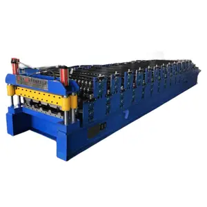 686/925 /762 Double Layers Metal Roofing panel Corrugating trapezoidal Iron Sheet Roll Forming Making Machine