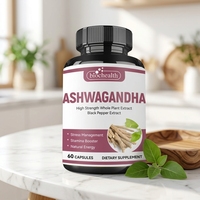 Bonbons gélifiés à l'ashwagandha véganes en gros pour le soutien quotidien de la santé