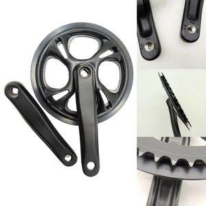 Складной велосипедный комплект из алюминиевого сплава, колесо для велосипеда, 48 т 165 мм, для замены велосипедного Картера - Product Image 5