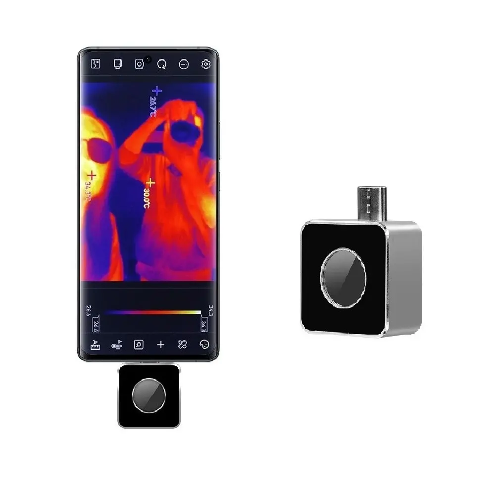 VICTOR 328B Caméra d'imagerie thermique infrarouge portable extérieure Vision nocturne pour téléphone Android