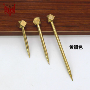 Essence Pavilion Brass <b>Picture</b> <b>Frame</b> <b>Hooks</b> 7.3cm 9.2cm 13.1cm Antique Chinese Style Slip <b>Hook</b> <b>For</b> Calligraphy Painting Plaque - Product Image 2