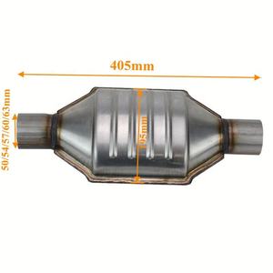 Ovaler EURO <span class=keywords><strong>3</strong></span> EURO 4 Universal katalysator mit 2 Stück Zellen Keramik katalysator - Product Image 6