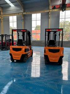 Carretilla elevadora eléctrica de alta eficiencia de 4 ruedas 2Ton/2.5Ton/3Ton portátil para construcción y almacén Nueva condición - Product Image 2