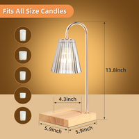 Canmeijia Indoor Einstellbare Helligkeit Nachttisch lampe Home Decor Kerzen lampen Mit Timer Tisch lampen/Schreibtisch lampe/Nachtlichter