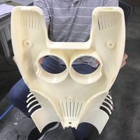 Impression 3d personnalisée en usine de coquilles de robots Fabrication additive de pièces de grande taille Abs en plastique