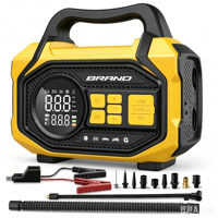 800A Peak 10000mAh Portable Car Jump Starter with Digital 150PSI Air Compressor Tire Inflator
