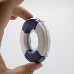 Abrebotellas promocional construido en forma de <span class=keywords><strong>boya</strong></span> de vida colgante de llave <span class=keywords><strong>restaurante</strong></span> abridor de cerveza portátil llavero - Product Image 5