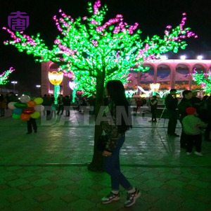 Lumière LED en forme de fleur de lilas onirique, pour Halloween, Noël, IP65, PVC, pour l'éclairage paysager extérieur, la décoration nocturne des places, des centres commerciaux et des complexes hôteliers - Product Image 2