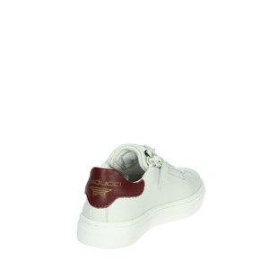 Butt1843 Sneakers basse Casual bianco/bordeaux schema di colori - Product Image 3