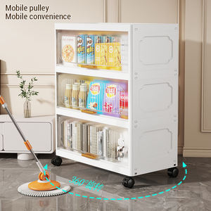 Пыленепроницаемый многослойный складной пластиковый шкаф для хранения - Product Image 5