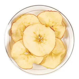 HUARAN Precio al por mayor Suministro Frutas Té Natural Seco Manzana Chips Rodajas de manzana seca