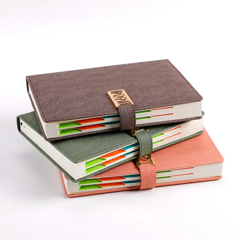 Tùy Chỉnh Kinh Doanh Từ Khóa PU Leather Record Notebook Chương Trình Nghị Sự Máy Tính Xách Tay 2021 Và Tạp Chí