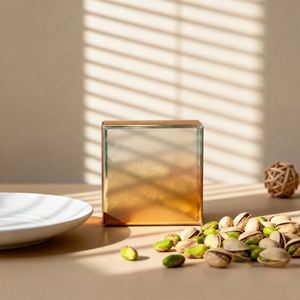 Caja para Productos de Cuidado de la Piel con Estampado en Lámina Dorada, Empaque Personalizado de Cartulina Blanca para Productos de Belleza - Product Image 3