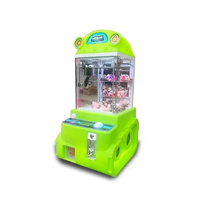 Machine de jeu à pièces Mini peluche griffe grue Machine de poupée amusante pour les enfants