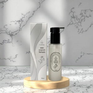 Suero facial VS SHINBI EXO Ampoule, tratamiento iluminador para una piel radiante y cuidado antienvejecimiento, hecho en Corea. - Product Image 1