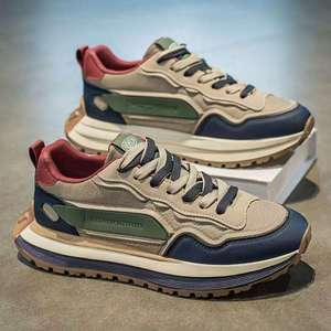 Zapatos Casuales Transpirables de Primera Calidad Directo de Fábrica, con Suela Gruesa, Cómodos, Resistentes al Desgaste, Ligeros, para Hombre, Estilo Casual para Caminar - Product Image 3