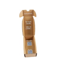 Boîte d'expédition en papier Kraft Pulida 2025, boîte d'emballage en carton rigide, petites boîtes en Kraft pour l'expédition